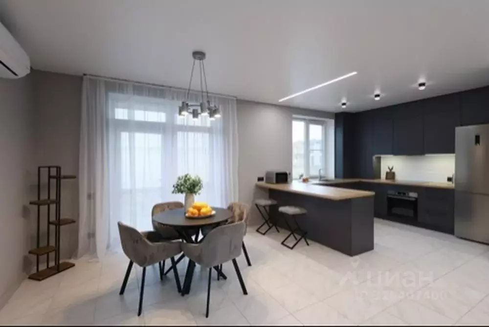 3-к кв. Липецкая область, Липецкий муниципальный округ, с. Ленино ул. ... - Фото 1