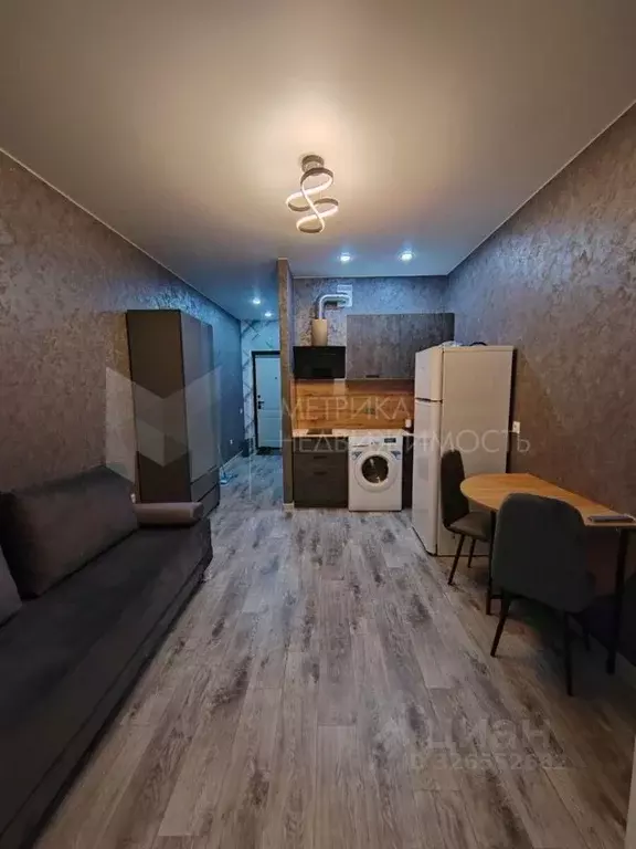 Студия Тюменская область, Тюмень ул. Павла Никольского, 10к1 (19.4 м) - Фото 1