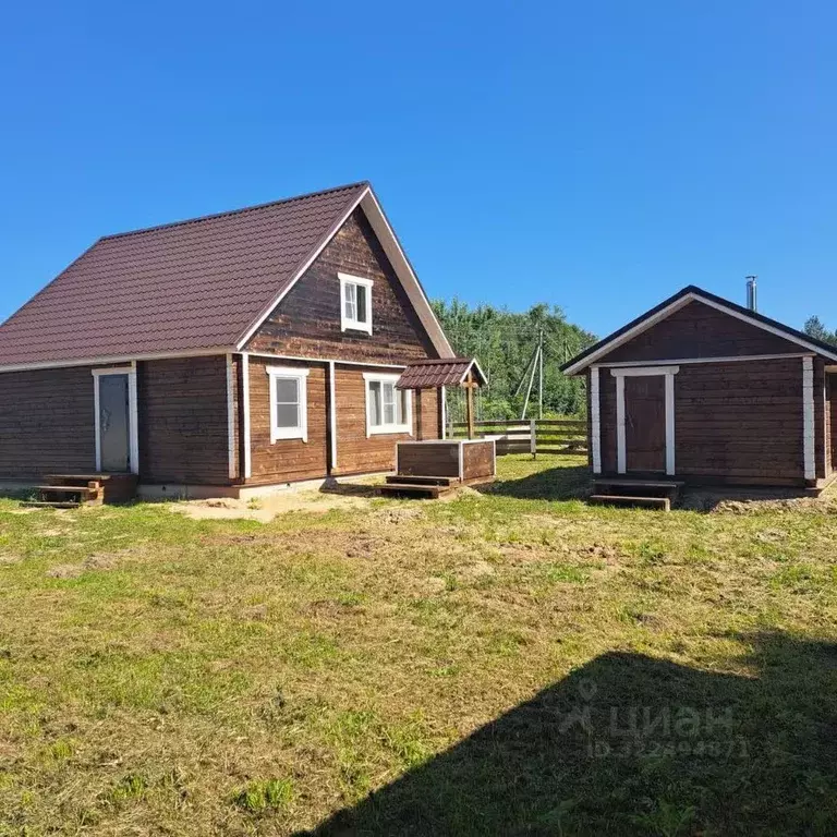 Дом в Вологодская область, Грязовецкий муниципальный округ, д. Зимняк  ... - Фото 1