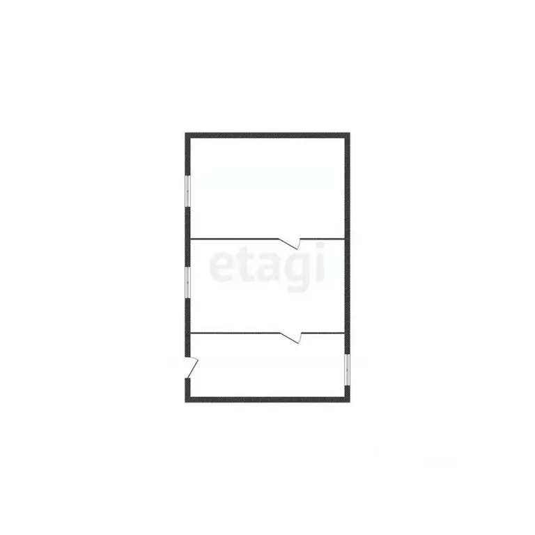 Дом в Белгородская область, Старый Оскол Пролетарская ул., 159 (60 м) - Фото 2