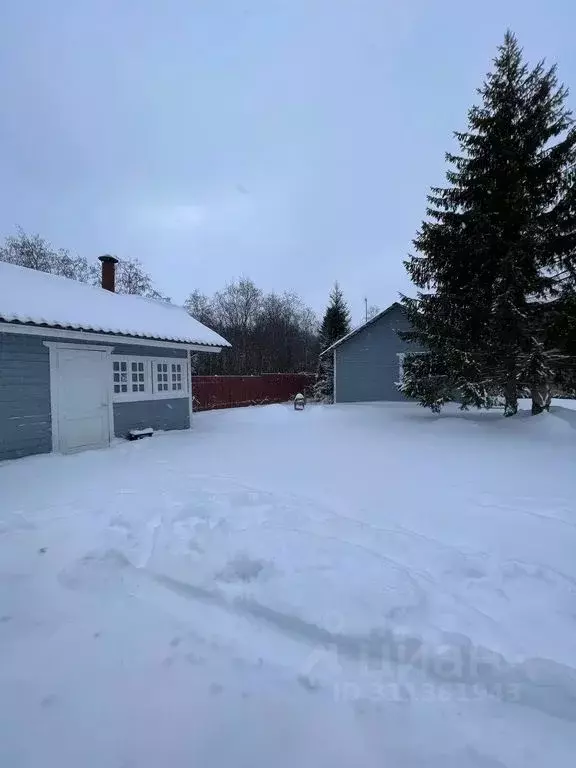 Дом в Карелия, Прионежский район, Рыборецкое с/пос, с. Рыбрека ул. ... - Фото 1