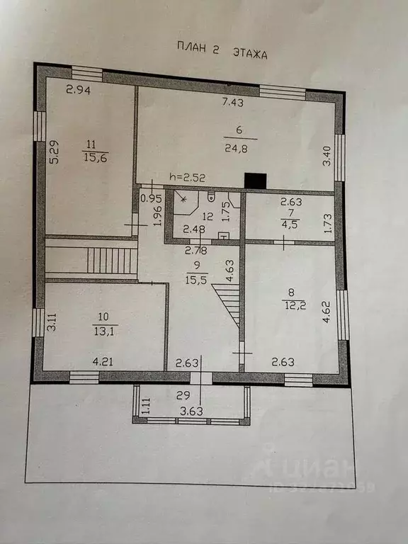 Дом в Ленинградская область, Всеволожское городское поселение, пос. ... - Фото 2