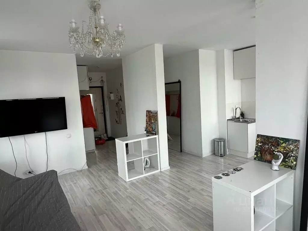 1-к кв. Санкт-Петербург пос. Парголово, ул. Федора Абрамова, 21к1 ... - Фото 1