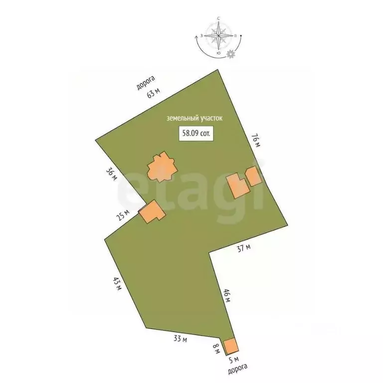 Дом в Тюменская область, Тюменский район, Искра-1 СНТ  (215 м) - Фото 1