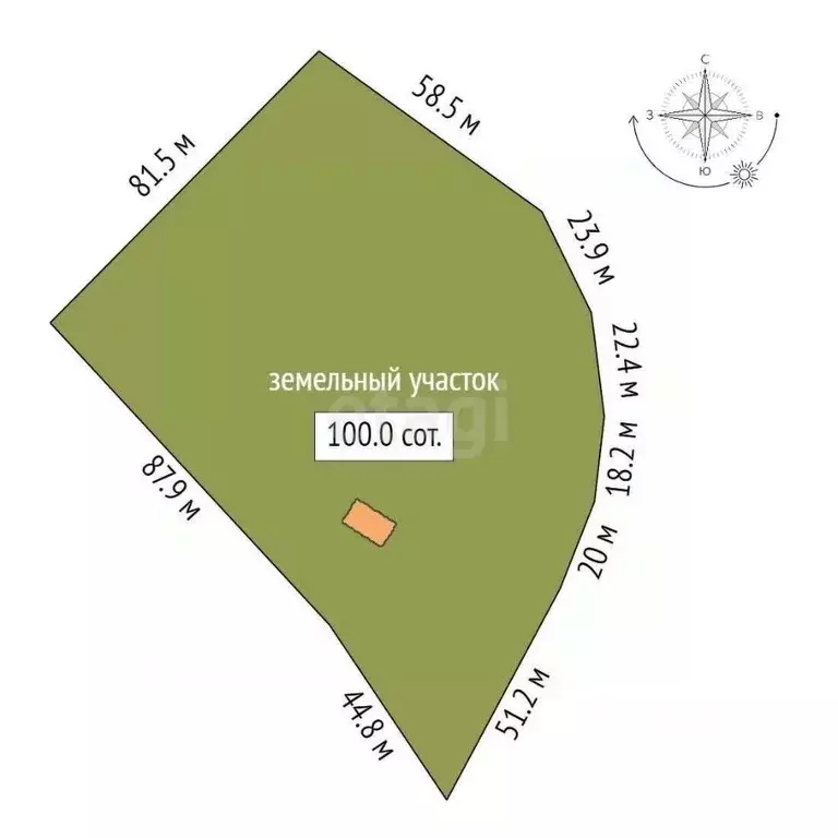 Участок в Ленинградская область, Гатчинский муниципальный округ, пос. ... - Фото 2