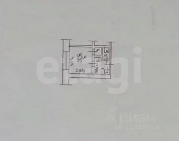 Студия Липецкая область, Липецк ул. Космонавтов, 82/2 (13.9 м) - Фото 1