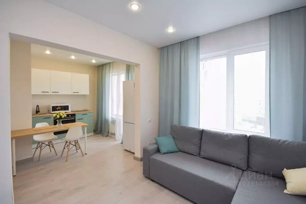 Квартира, 1 комната, 27.1 м - Фото 1