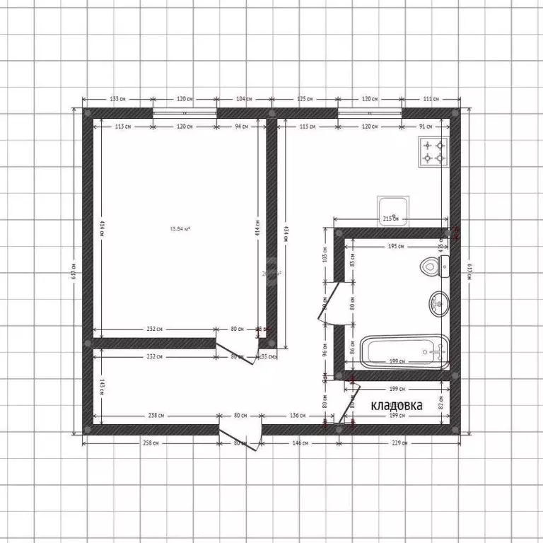 1-к кв. Иркутская область, Ангарск 7-й мкр, 14Б (32.5 м) - Фото 2