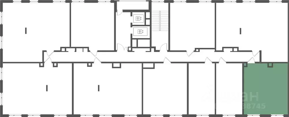 1-к кв. Москва Ленинградское ш., 57С40 (42.6 м) - Фото 1