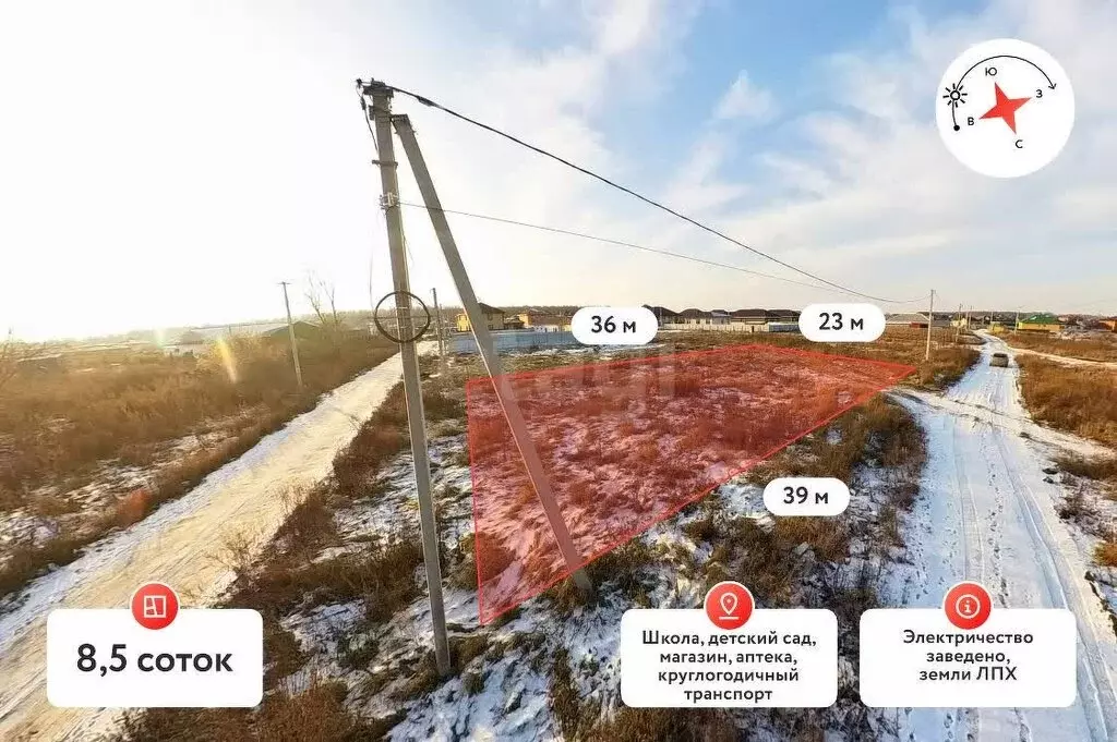 Участок в село Луговое, Тверской проезд (8.5 м) - Фото 2