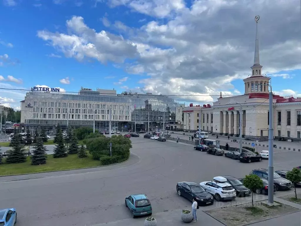 1-к кв. Карелия, Петрозаводск пл. Гагарина, 2 (39.0 м) - Фото 1