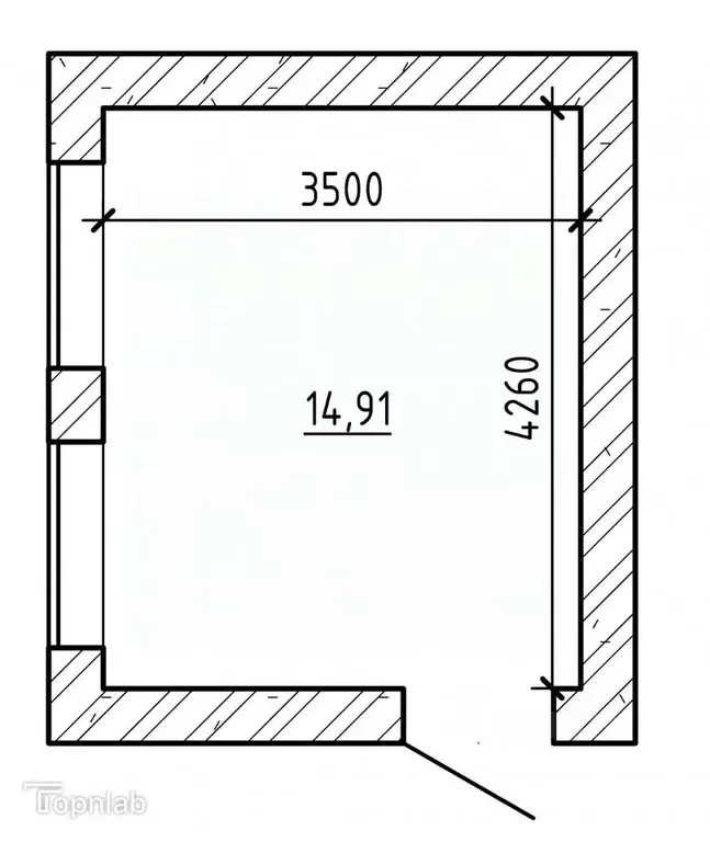 Офис в Кабардино-Балкария, Нальчик ул. Чайковского (15 м) - Фото 2