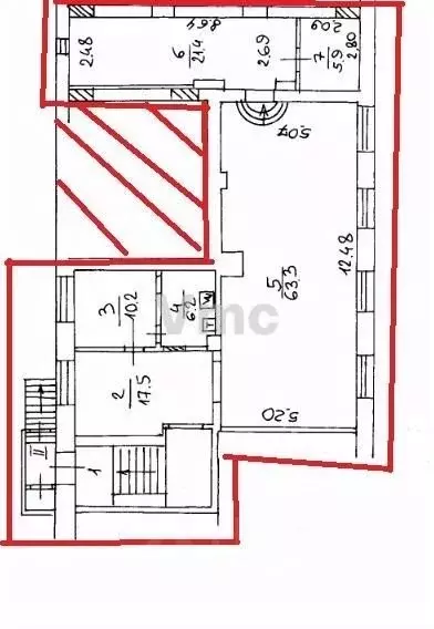 Помещение свободного назначения в Москва Дружинниковская ул., 13 (150 ... - Фото 2
