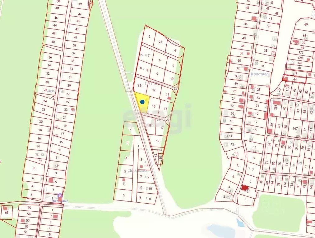 Участок в Свердловская область, Сысертский муниципальный округ, ЖКХ ... - Фото 2