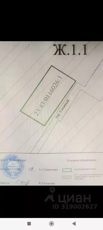 Участок в Краснодарский край, Краснодар Отделение № 1 ОПХ КНИИСХ ... - Фото 0