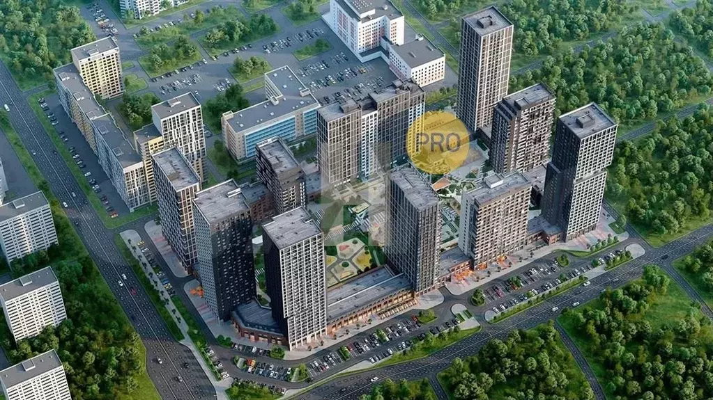 1-к. квартира, 53,5 м, 27/29 эт. - Фото 0