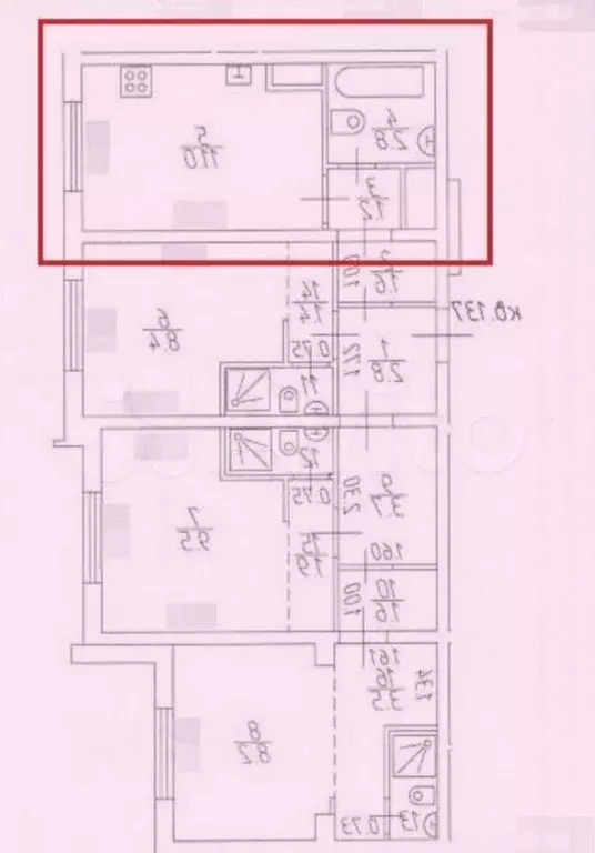 Апартаменты-студия, 18,6 м, 3/16 эт. - Фото 0