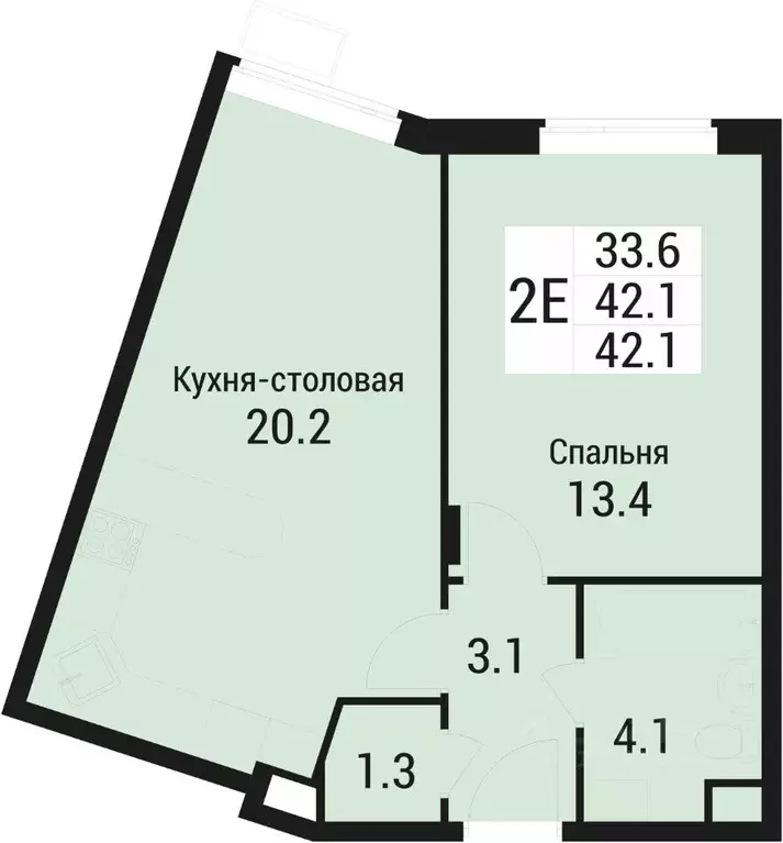 2-к кв. Московская область, Люберцы городской округ, Малаховка пгт Дом ... - Фото 0
