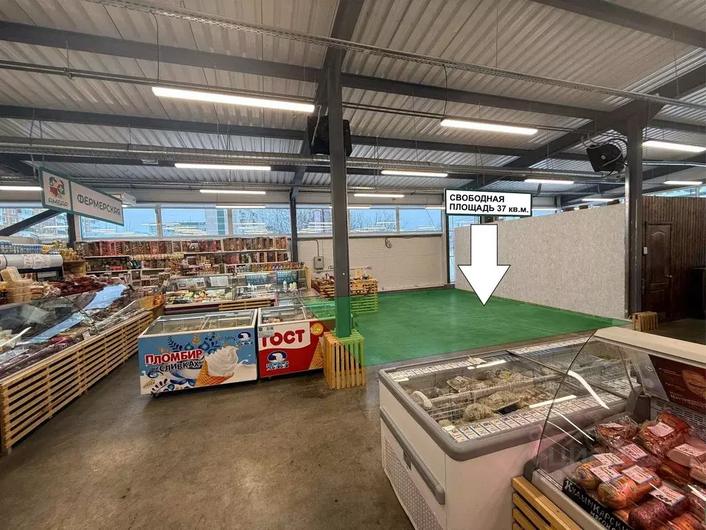 Торговая площадь в Пермский край, Пермь Целинная ул., 37Б (37 м) - Фото 1