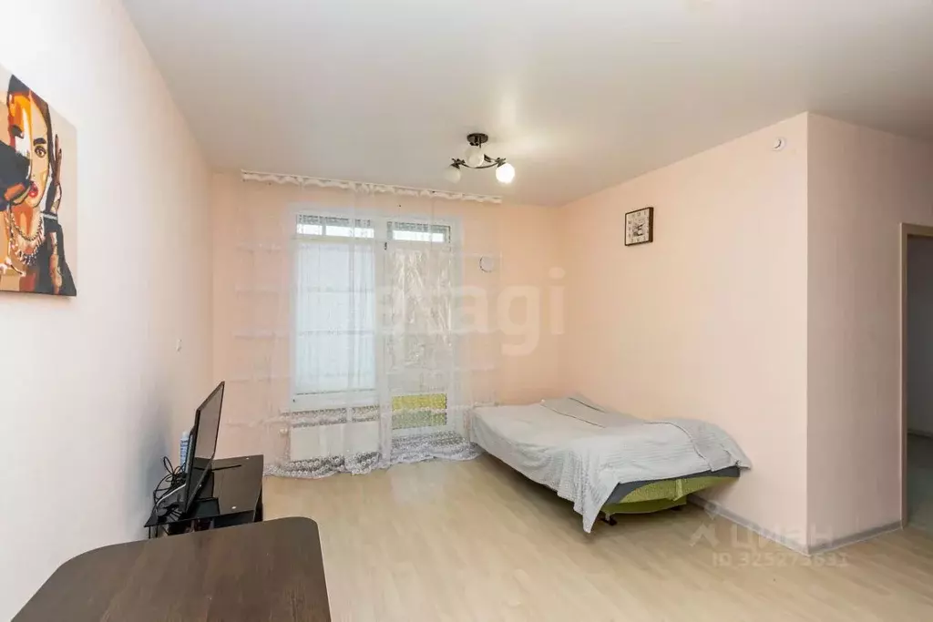 1-к кв. Тюменская область, Тюмень ул. Владимира Бахарева, 3к1 (39.0 м) - Фото 1