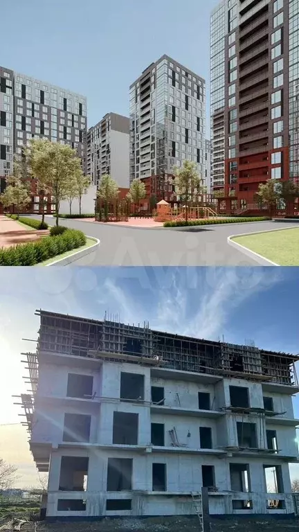 1-к. квартира, 48,6 м, 4/8 эт. - Фото 1