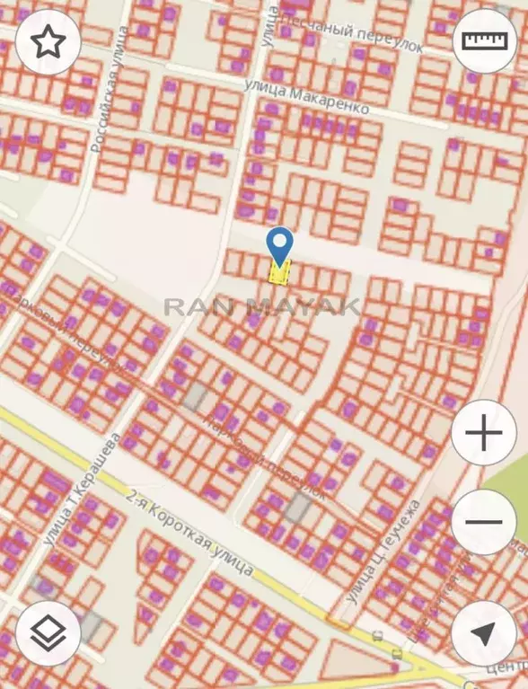 Участок в Адыгея, Майкоп ул. Ачмизова, 38 (6.01 сот.) - Фото 2