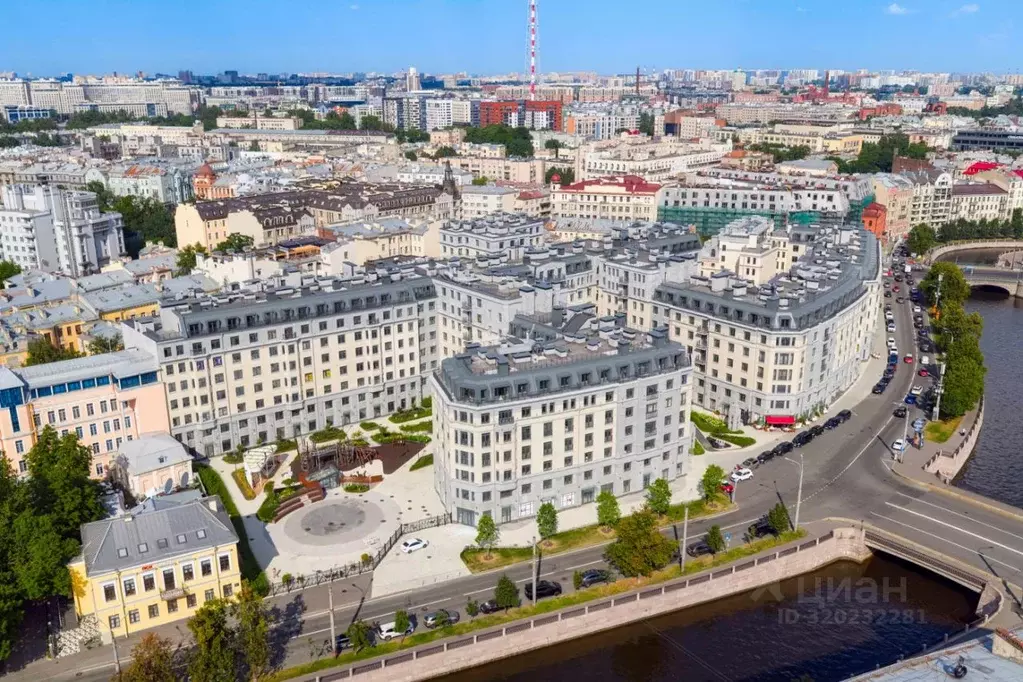 Помещение свободного назначения в Санкт-Петербург наб. Реки Карповки, ... - Фото 1