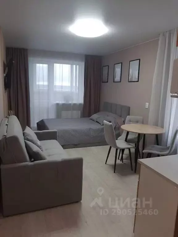 Студия Тюменская область, Тобольск 15-й мкр, 42 (30.0 м) - Фото 0