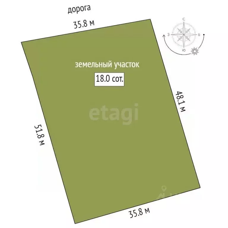 Участок в Свердловская область, Слободо-Туринский район, ... - Фото 1