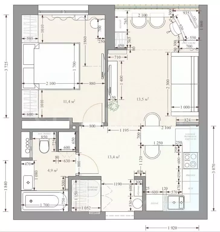 2-к кв. Москва ул. Михайлова, 31А (43.0 м) - Фото 1