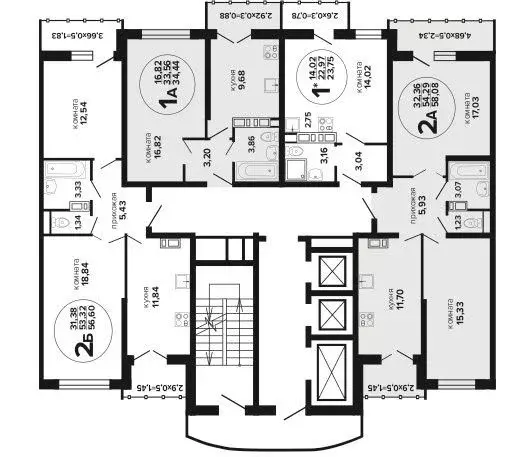 Студия Краснодарский край, Краснодар Российская ул., 257/7 (23.75 м) - Фото 1