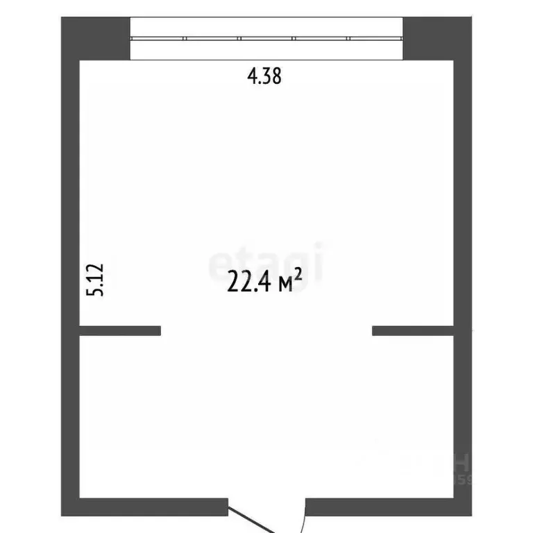 Комната Хабаровский край, Хабаровск Трехгорная ул., 43 (17.0 м) - Фото 2