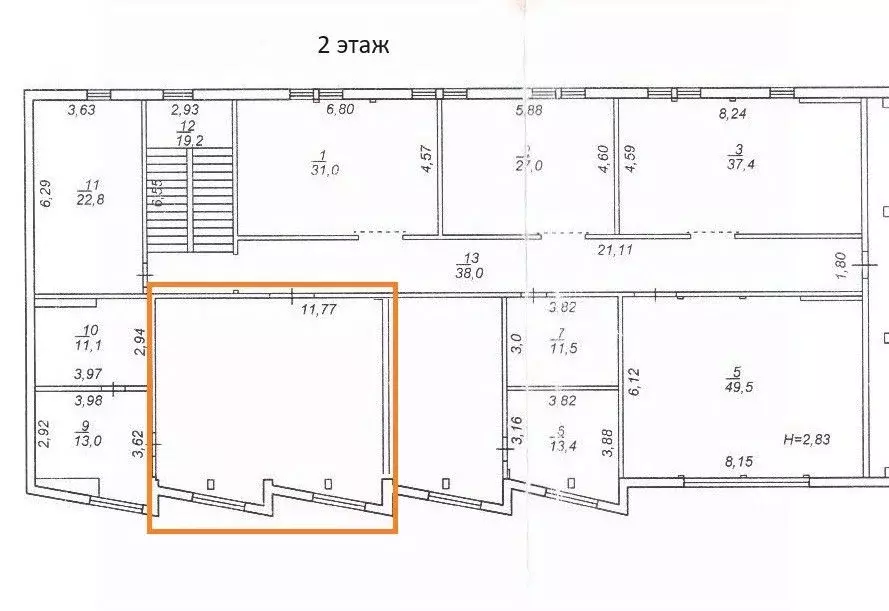 Офис в Коми, Сыктывкар Гаражная ул., 29 (51 м) - Фото 1