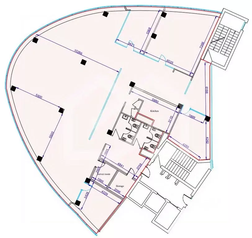 Помещение свободного назначения в Москва Таганская ул., 17-23 (459 м) - Фото 2