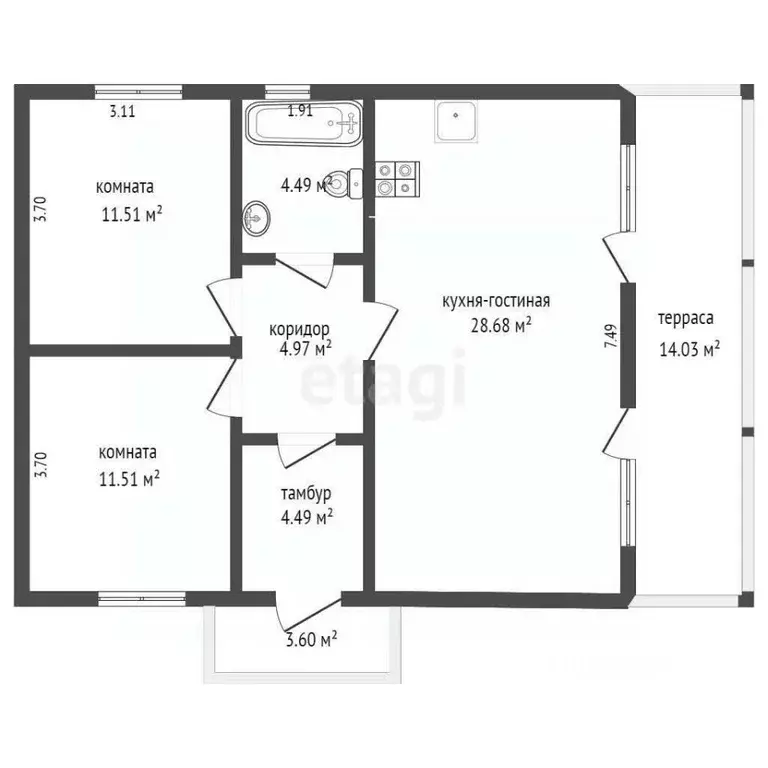 Дом в Севастополь Техника садоводческое товарищество, 23 (100 м) - Фото 2