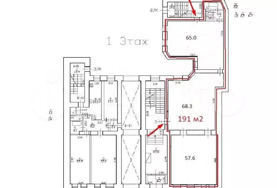 Продажа помещения свободного назначения 190 м2 - Фото 0