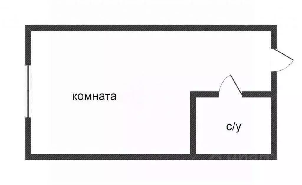 Студия Приморский край, Владивосток ул. Добровольского, 9 (23.0 м) - Фото 1