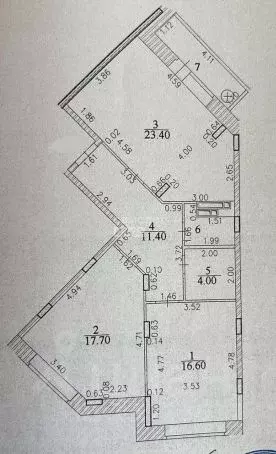 2-к кв. Чувашия, Чебоксары ул. Филиппа Лукина, 6 (77.8 м) - Фото 1