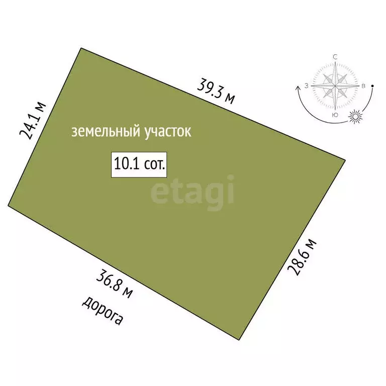 Участок в село Каменка, дачное некоммерческое товарищество Подушкино, ... - Фото 1