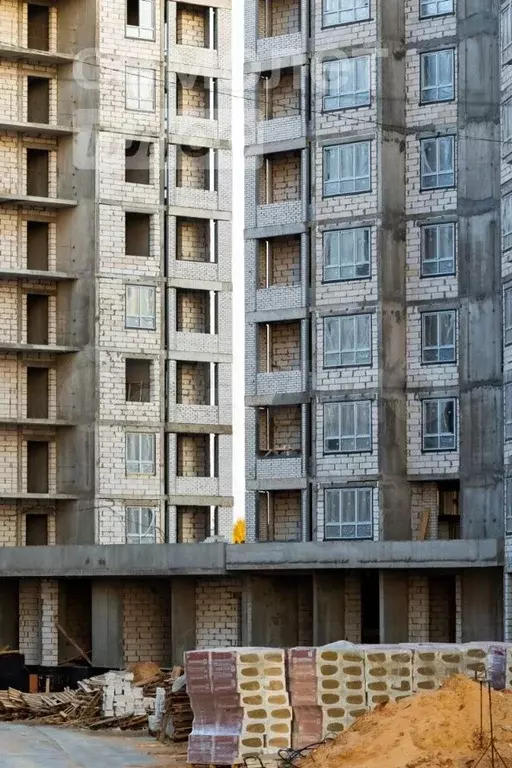 1-к. квартира, 43,3м, 12/25эт. - Фото 1