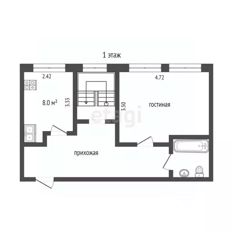 4-к кв. Тюменская область, Тюмень Перекопская ул., 3 (97.3 м) - Фото 2