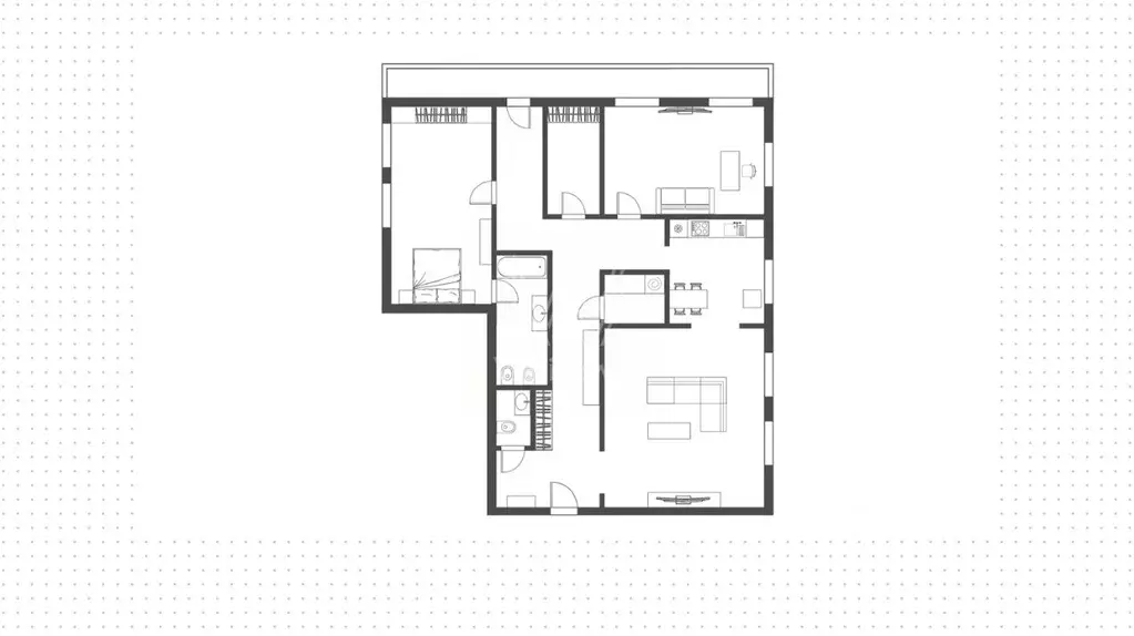 3-к кв. Москва Хлыновский туп., 4 (115.0 м) - Фото 1