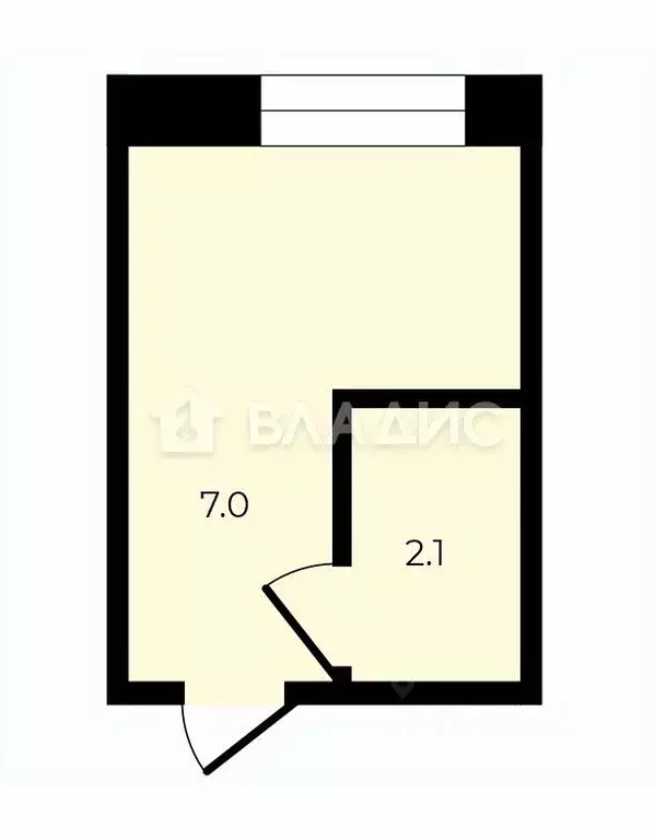 Студия Санкт-Петербург Садовая ул., 128 (11.56 м) - Фото 1