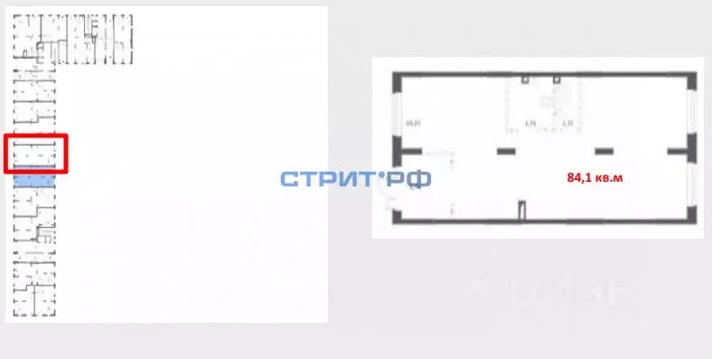 Торговая площадь в Московская область, Домодедово городской округ, с. ... - Фото 2