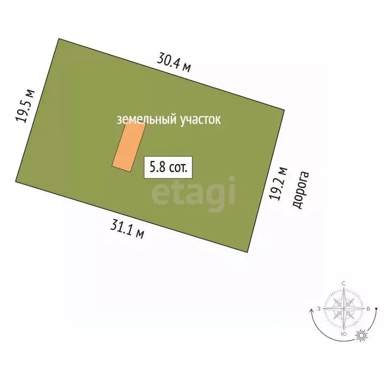 Дом в Челябинская область, Челябинск Полет-2 СНТ, ул. 25-я (14 м) - Фото 1