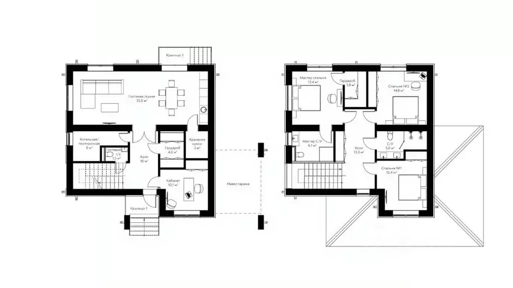 Коттедж в Московская область, Дмитровский муниципальный округ, ... - Фото 2