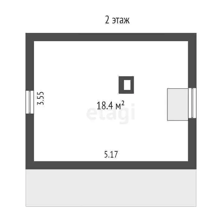 Дом в село Беркут, Совхозная улица (37 м) - Фото 1