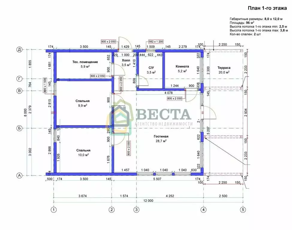 Дом в Сосновское сельское поселение, коттеджный посёлок Сосновские ... - Фото 2