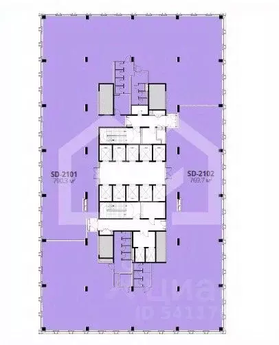 Помещение свободного назначения в Москва Дмитровский проезд, вл1Г (770 ... - Фото 1