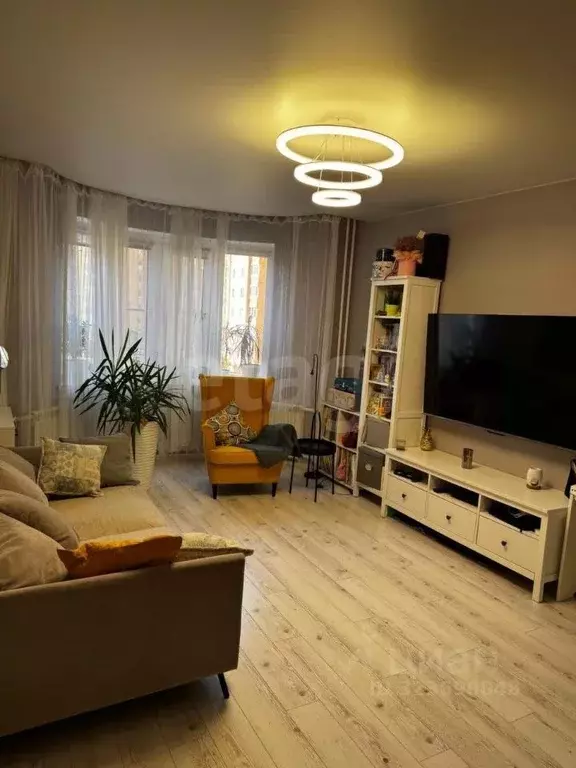 2-к кв. Воронежская область, Воронеж Тепличная ул., 26/5 (59.2 м) - Фото 1